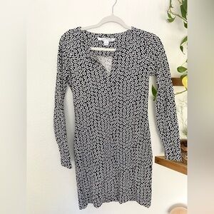 Diane Von Furstenberg Reina Floral Tunic Dress